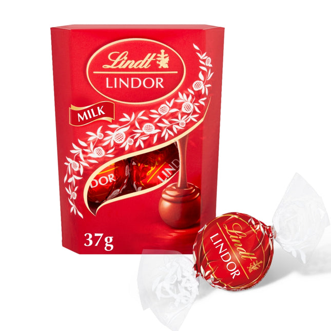 Lindor milk truffle box
